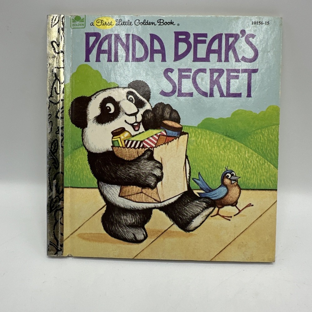 A First Little Golden Book : Panda Bear's‎ Secret - Michaela Muntean (HC, 1982)